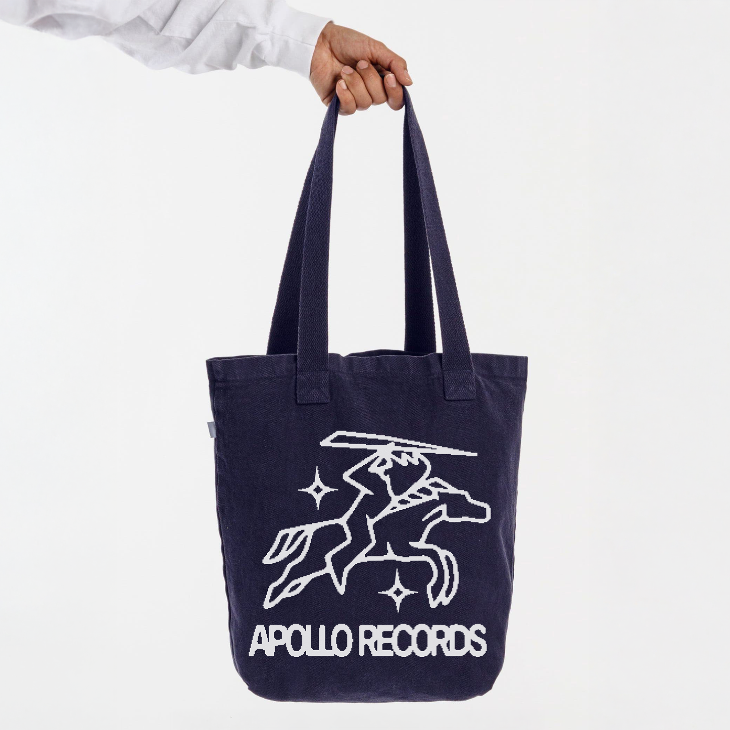 Denim Tote Bag - Apollo Records©