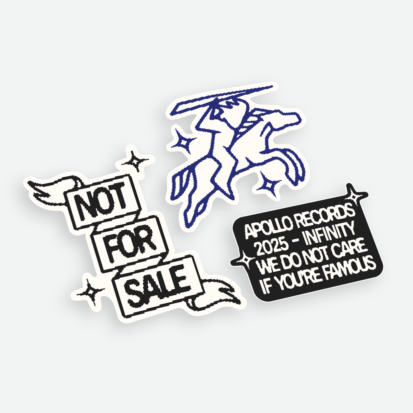 Sticker Pack - Apollo Records©
